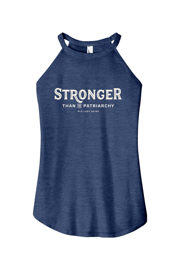 Stronger Than The Patriarchy Halter Tank