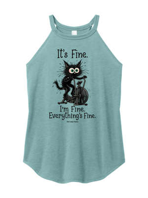 Everything's Fine Women's Halter Tank
