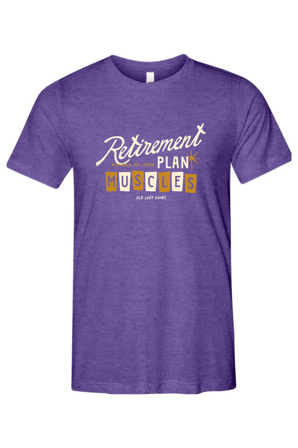 Retirement Plan Unisex Triblend Tee
