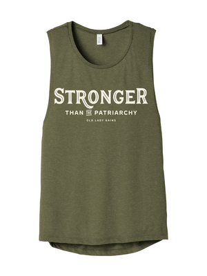 Stronger Than The Patriarchy Muscle Tank