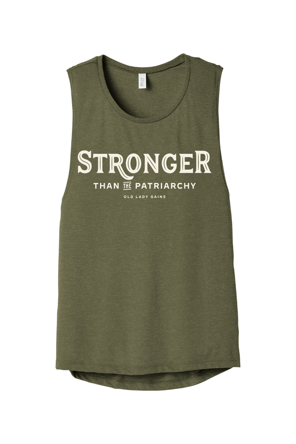 Stronger Than The Patriarchy Muscle Tank