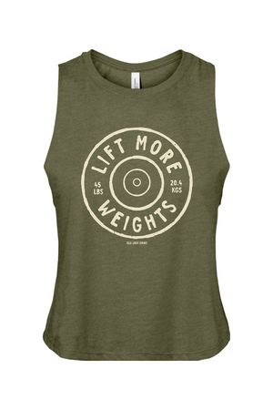 Lift More Weights Crop Tank