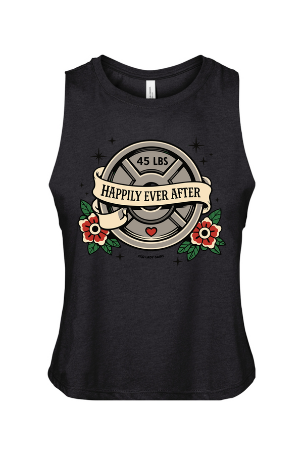 Happily Ever After Women's Cropped Tank