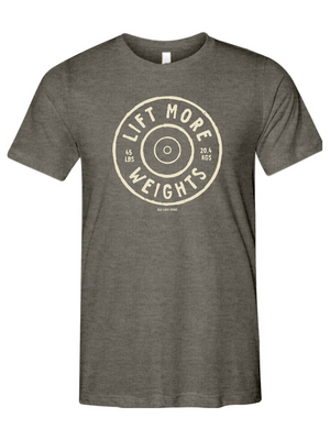 Lift More Weights Unisex Tee