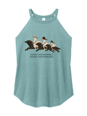 Raised Ungovernable. Raising Ungovernable. Women's Halter Tank