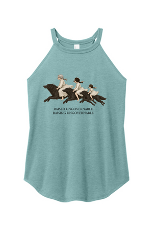 Raised Ungovernable. Raising Ungovernable. Women's Halter Tank