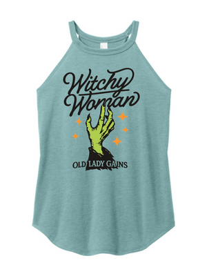 Witchy Woman Women's Halter Tank