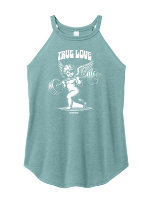 Cupid's Barbell Women Halter Tank