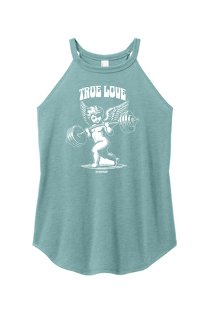 Cupid's Barbell Women Halter Tank