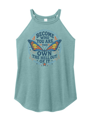 Become Who You Are Women's Halter Tank