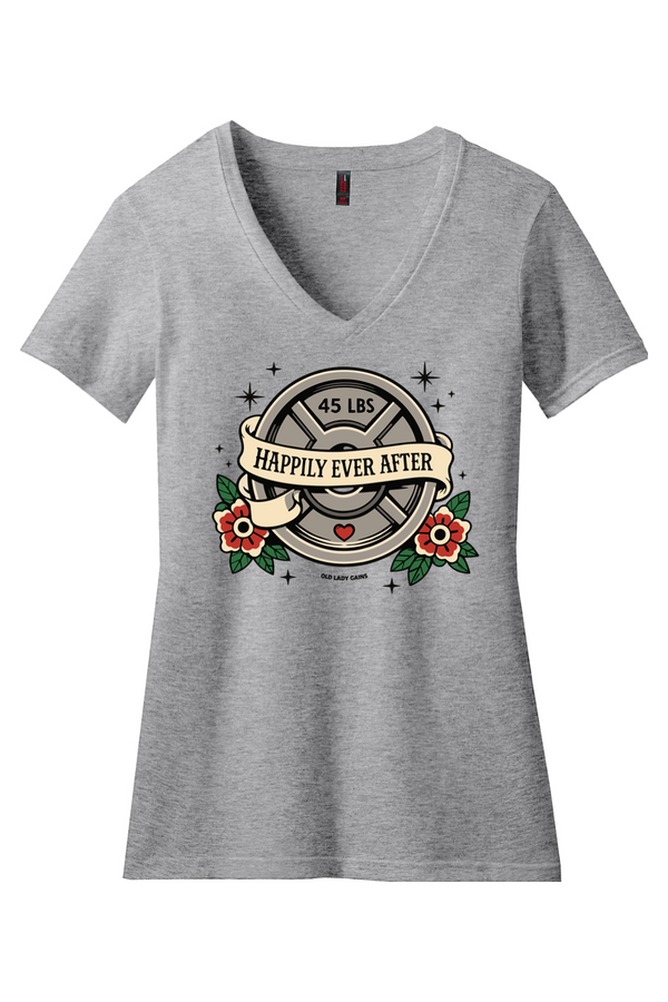 Happily Ever After Women’s V-Neck Tee