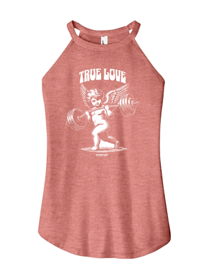 Cupid's Barbell Women Halter Tank