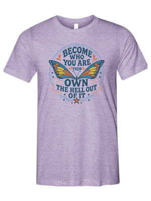 Become Who You Are Unisex Triblend Tee