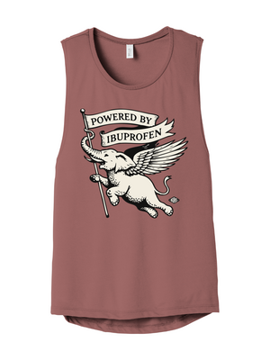 Powered by Ibuprofen Women's Muscle Tank