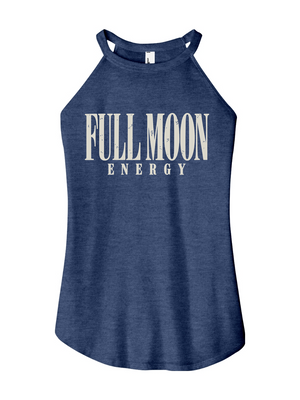 Full Moon Energy Women's Halter Tank