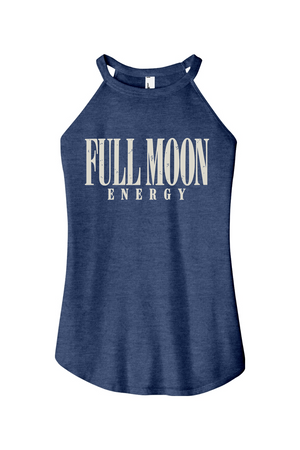 Full Moon Energy Women's Halter Tank
