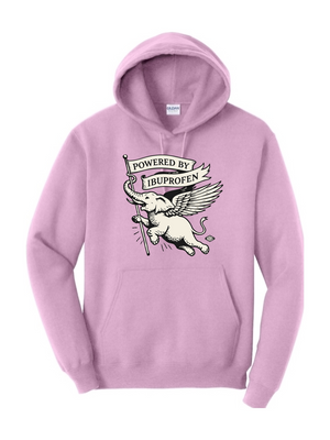 Powered by Ibuprofen Hooded Sweatshirt