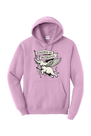 Powered by Ibuprofen Hooded Sweatshirt