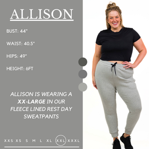 Rest Day Sweatpants | Fleece Lined | Grey
