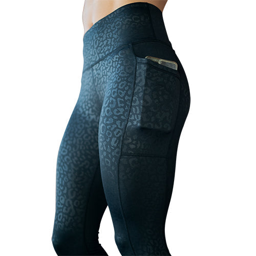 Constantly Varied Gear - Black Leopard Leggings