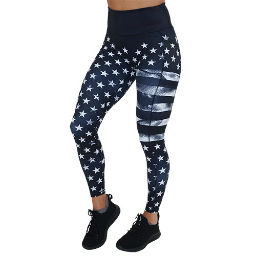 Constantly Varied Gear Stars Stripes Leggings – Old Lady Gains