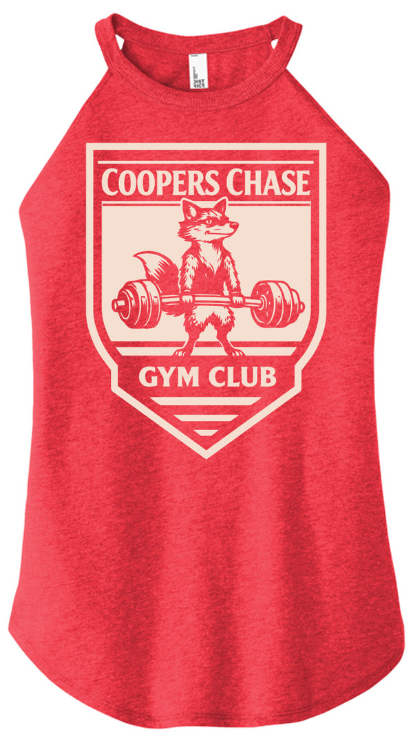 Coopers Chase Gym Club Women Halter Tank