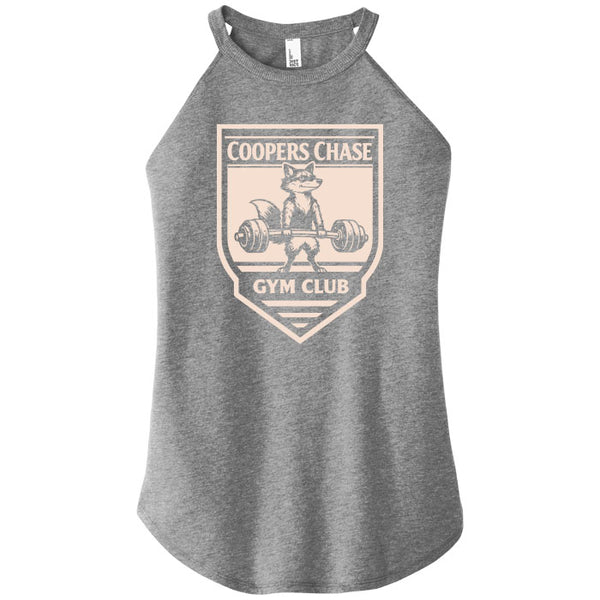 Coopers Chase Gym Club Women Halter Tank