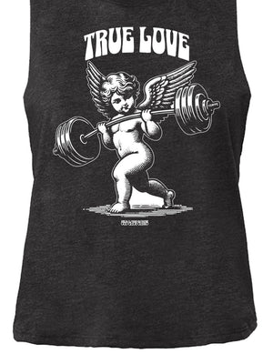 Cupid's Barbell Crop Tank