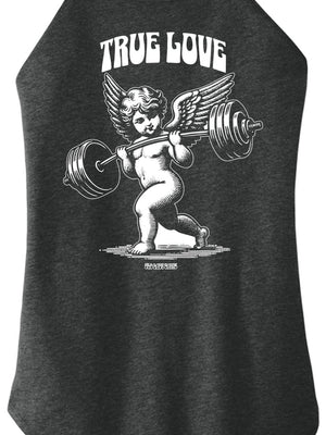 Cupid's Barbell Women Halter Tank