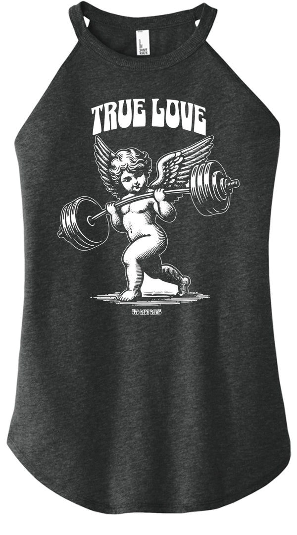 Cupid's Barbell Women Halter Tank