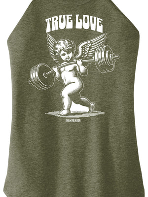 Cupid's Barbell Women Halter Tank
