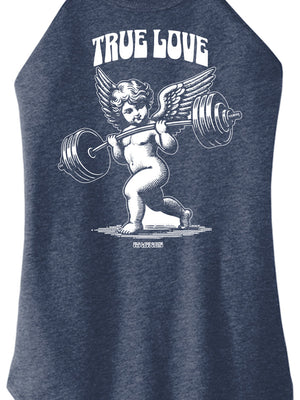 Cupid's Barbell Women Halter Tank