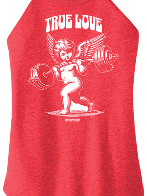 Cupid's Barbell Women Halter Tank