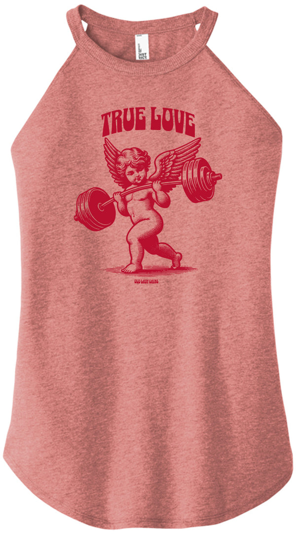 Cupid's Barbell Women Halter Tank