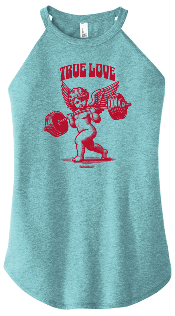 Cupid's Barbell Women Halter Tank