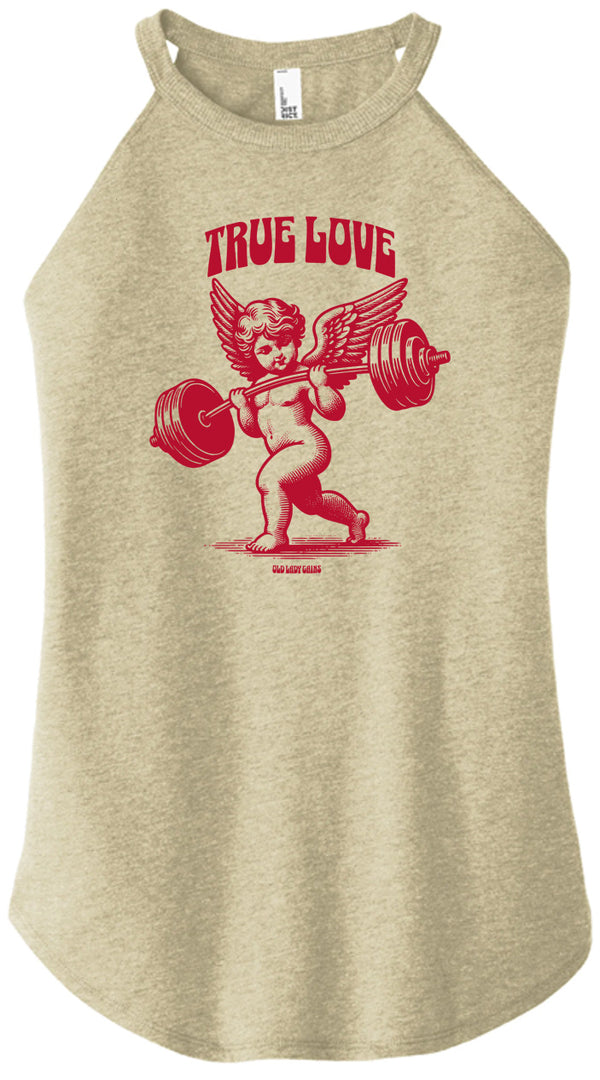 Cupid's Barbell Women Halter Tank