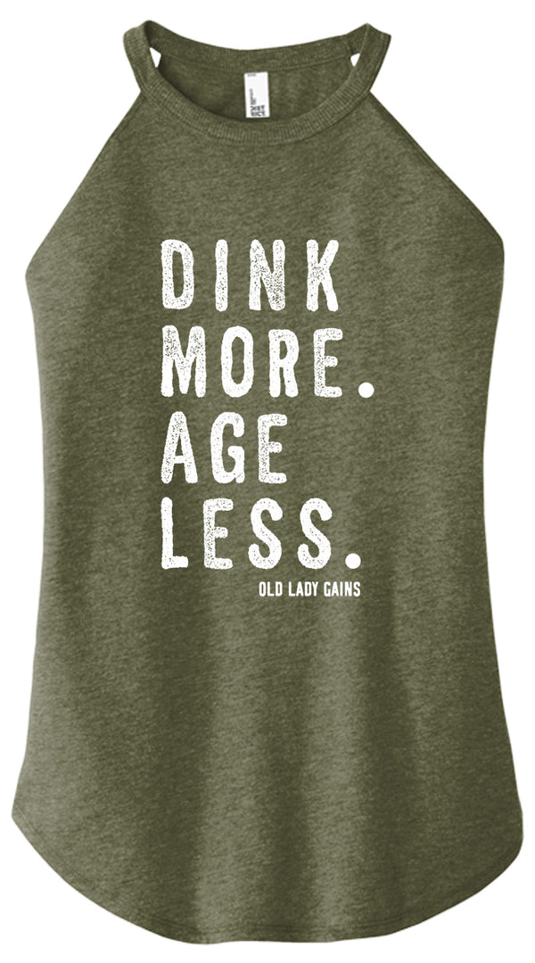 Dink More Age Less Halter Tank