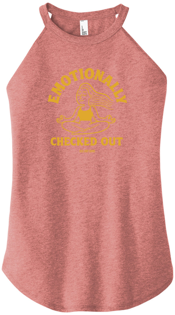Emotionally Checked Out Women Halter Tank