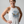 White halter tank with a blue and orange butterfly graphic and Dolly Parton quote 