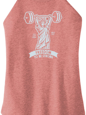 Freedom to be Strong Women Halter Tank