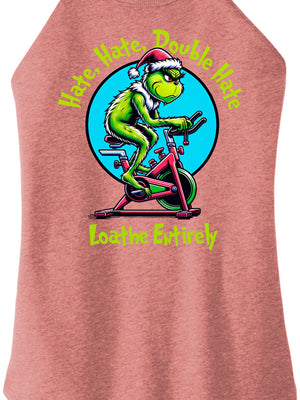 Hate Hate Double Hate Women Halter Tank