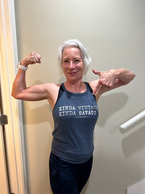 Kinda Vintage Kinda Savage Women's Halter Tank