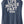 Front view of Life Moves Fast Keep Up triblend t-shirt by Old Lady Gains, heather navy athletic fit.