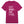 Front view of Lift More Age Less triblend unisex t-shirt by Old Lady Gains, soft athletic fit in berry.
