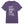 Front view of Lift More Age Less triblend unisex t-shirt by Old Lady Gains, soft athletic fit in purple.
