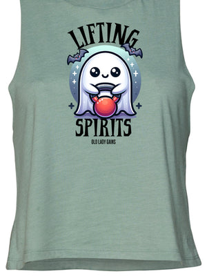 Lifting Spirits Crop Tank