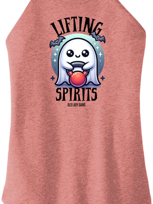 Lifting Spirits Women Halter Tank