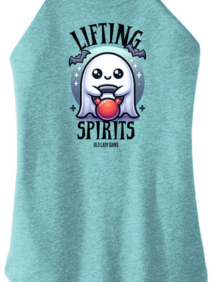 Lifting Spirits Women Halter Tank
