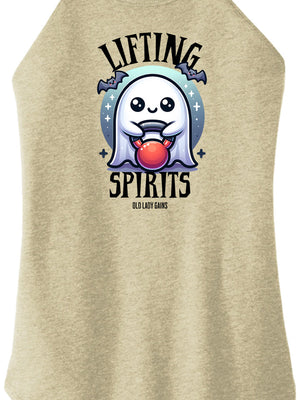 Lifting Spirits Women Halter Tank