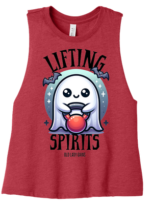 Lifting Spirits Crop Tank